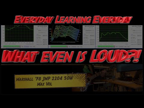 Your amp is louder than you think. Loudness and Ears(Orange/Marshall Guitar Amps) Decibels and Sones