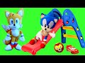 Sonic And Tails New Friend The Lion Teaching Kids To Make Friends And Share Toys Sonic Learning