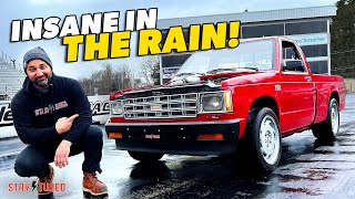 Quicker in the Wet Than a Turbo Supra is in the Dry! AWD V6 TURBO S10 SikeClone!