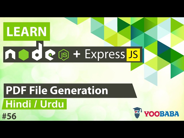 Comprehensive Guide to PDF Generation Using ExpressJS and NodeJS in ...