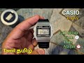 How To Set The Time Date And Alarm On Casio Digital Watch Tamil தமிழ் Casio F91W Settings