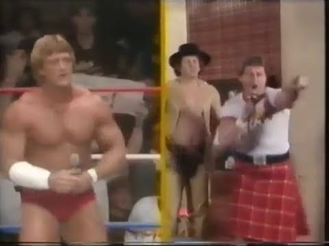 Paul Orndorff vs. The Menace + Roddy Piper Bob Orton confront Mr. Wonderful - 11/12/1985 - WWF