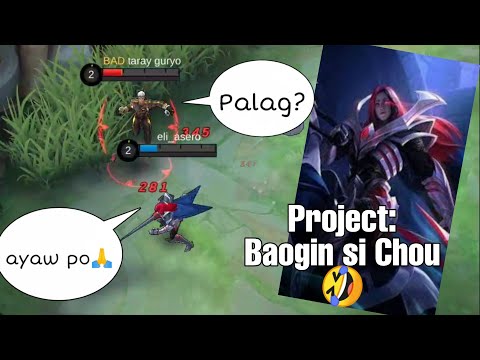 BAOGIN SI CHOU!!! LEOMORD VS CHOU OFFLANE MOBILE LEGENDS