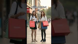 Shopping for outfit to go with pantyhose! Nylons stockings tights Asian girls lady model