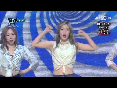 150910 SONAMOO (소나무) - Round N Round (빙그르르) @ M! Countdown