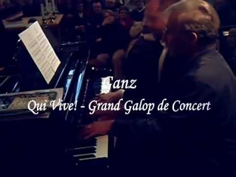 Qui Vive, Grand Gallop de Concert by W. Ganz performed by the Capra/Nail Duo