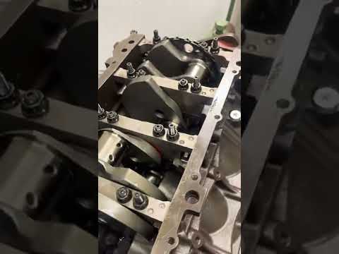 Forged crank shaft LQ4 block ARP Main studs