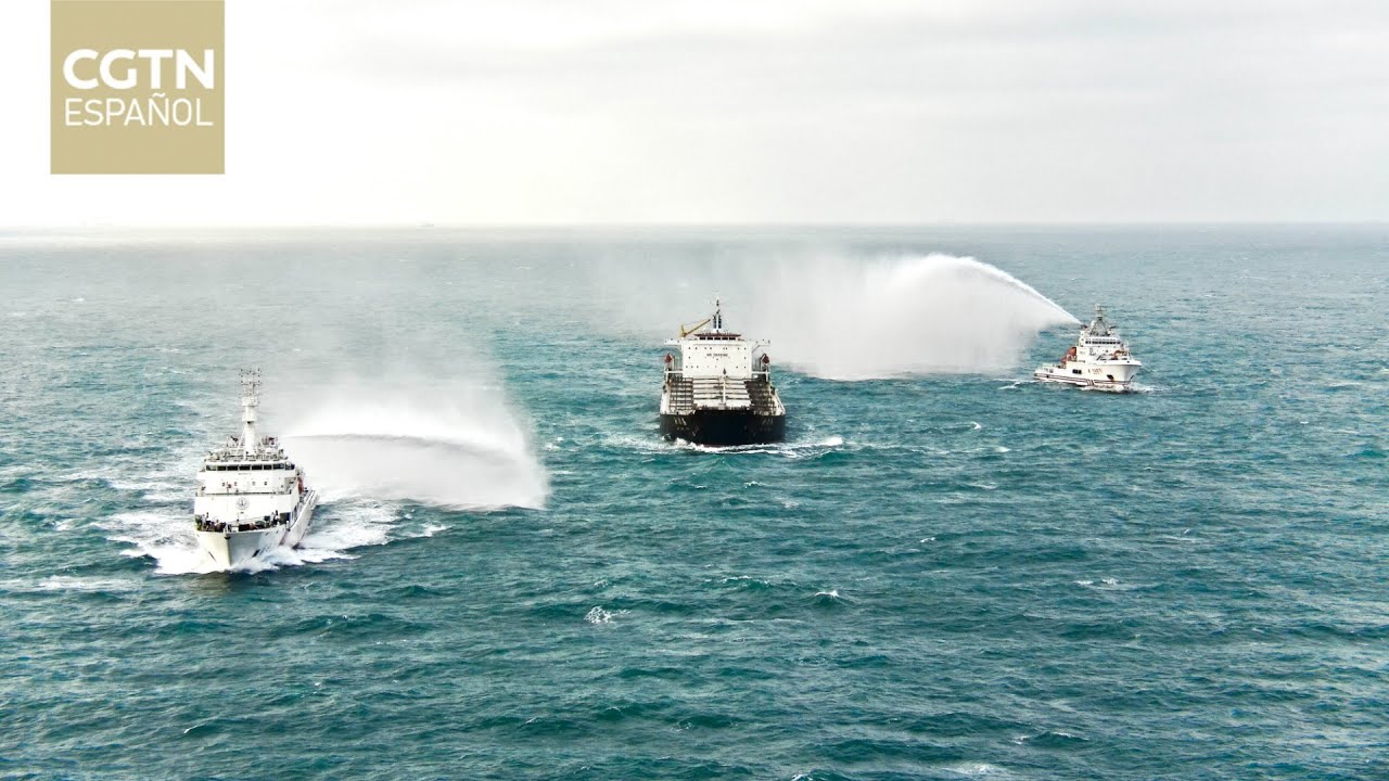 La MSA china realiza sus primeros simulacros de emergencia marítima en el banco de Taiwan