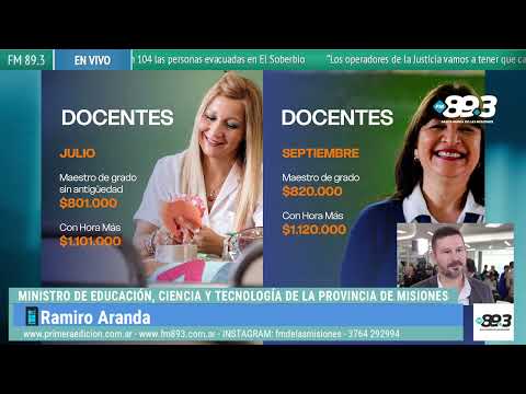 “Misiones confirma aumentos docentes y entrega 470.000 libros para todas las escuelas”