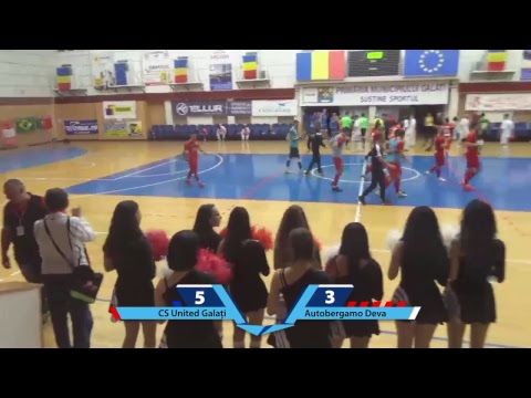 Futsal LIVE | CS United Galaţi - Autobergamo Deva
