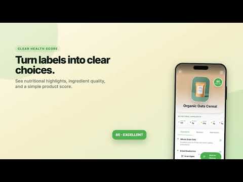 Nutriscanto - Product Score video thumbnail
