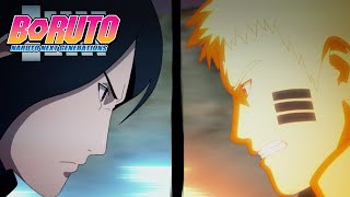 Naruto and Sasuke vs Jigen | Boruto: Naruto Next Generations