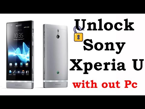 Unlock Sony Xperia U