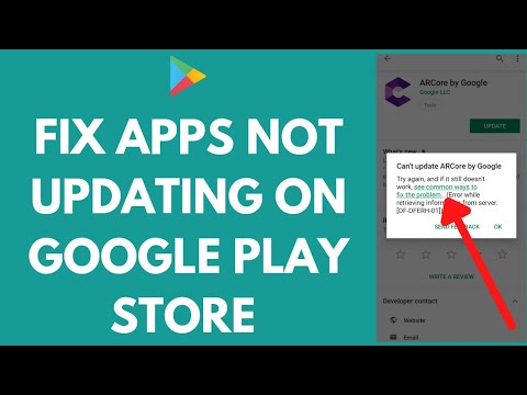 How To Fix Google Play Apps Not Updating Apps Problem 2021
