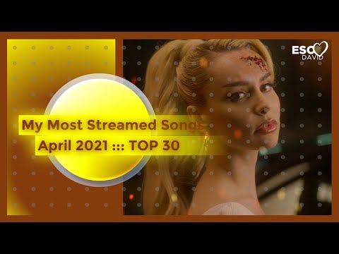 MY MOST STREAMED SONGS IN APRIL 2021 | TOP 30