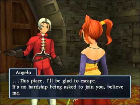 38 Dragon Quest 8 Cut-scene - Angelo joins the party
