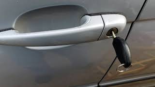 Frozen Car Door Cylinder Locks below 32°
