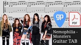 Download lagu Nemophila - Monsters Guitar Tabs [TABS] mp3