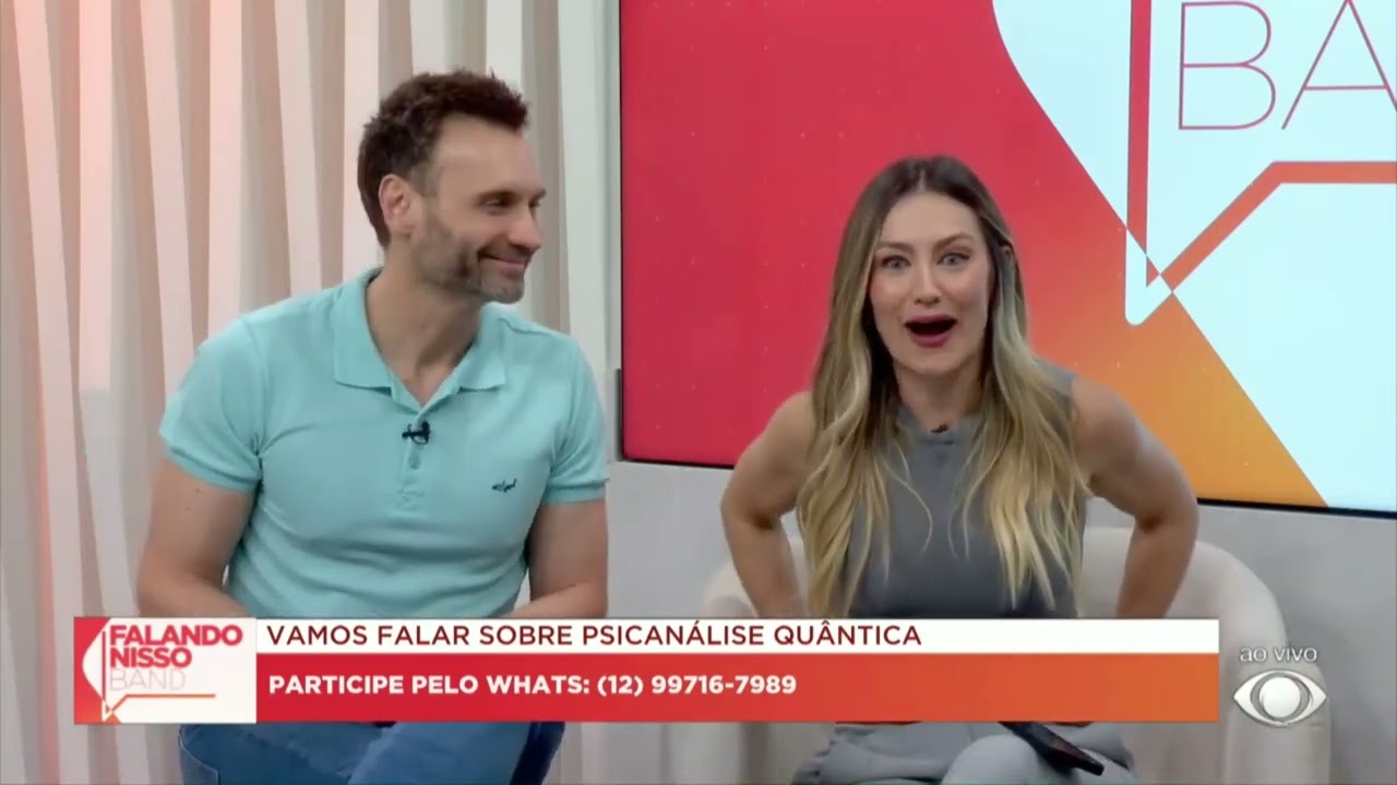 Veja a minha entrevista completa na TV Band Vale SP #HigienizaçãoMental #live #ciencia #informar