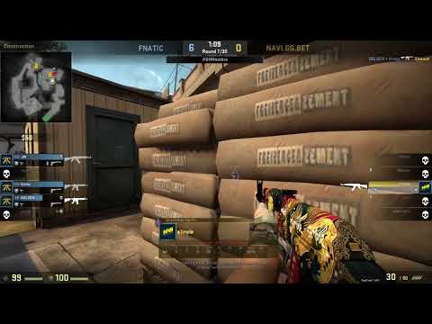 CS:GO POV Demo Na'Vi S1mple (32/19) vs Fnatic (de_overpass)
