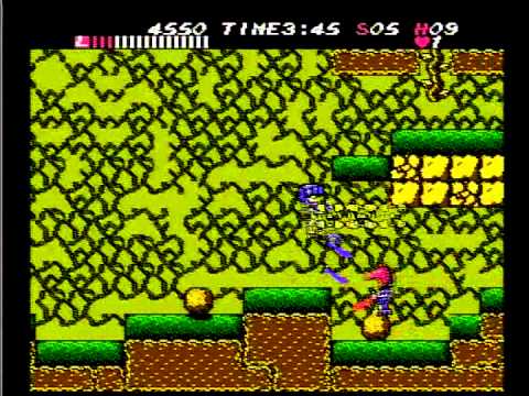 Athena, famicom gameplay