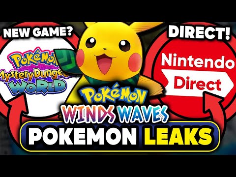 POKEMON NEWS! NEW 126+ Gen 10 Pokedex Rumor, Mystery Dungeon World & NEW Nintendo Direct Leaks!