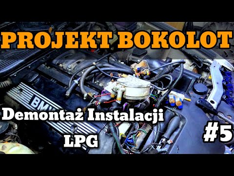 PROJEKT BOKOLOT #5 Demontaż instalacji gazowej LPG