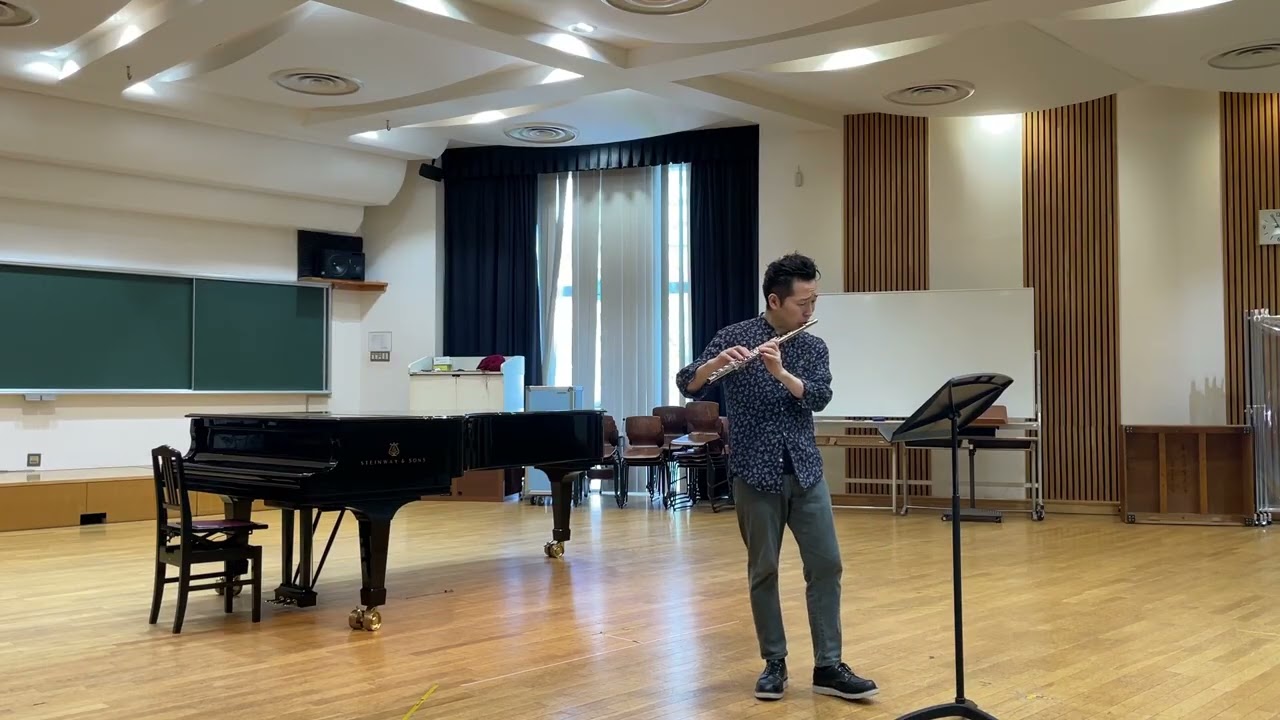 C.de Lusse (C.Delusse) Caprice 6 en Si bemol-major ドリュッス：カプリス6 変ロ長調  フルート神田勇哉