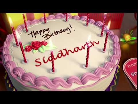 Happy Birthday Siddharth