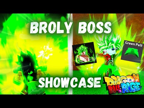 New Broly Boss Update & Drops Showcase | Roblox Dragon Ball Rage