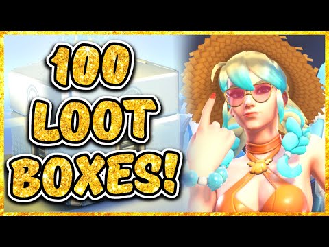 OPENING 100 LOOT BOXES IN OVERWATCH 2