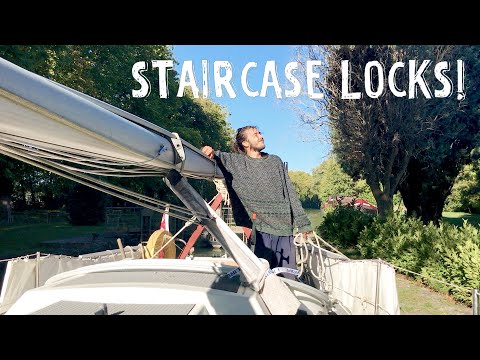 Staircase Locks On the Canal Du Midi in France/Going Back Down to Sea Level - The Argonauts (Ep. 23)