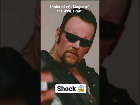 Undertaker’s Stages of the WWE Draft #Short