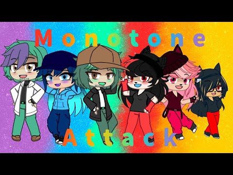 MIRROR GANG ATTACK V2!!| Monotone Attack but the Mirror Gang sings it