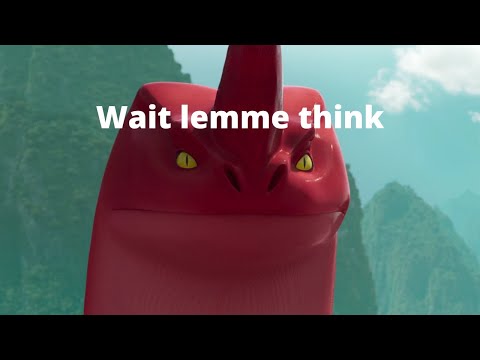 The Sea Beast but its only Red