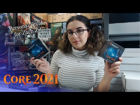 Two Nice Stamped Prerelease Foils! | MTG CORE SET 2021 PRERELEASE KIT X2 OPENING FOR ZACH Z.