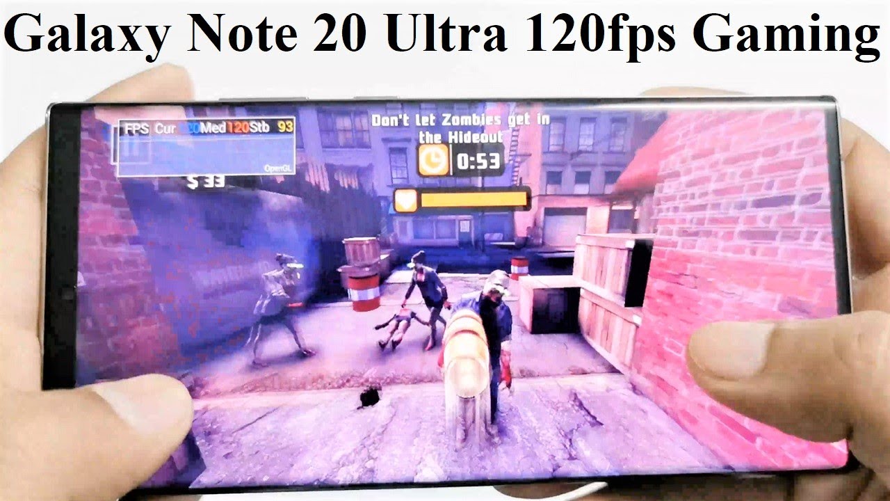 Samsung Galaxy Note 20 Ultra 5G - 120FPS Gaming Test and Review