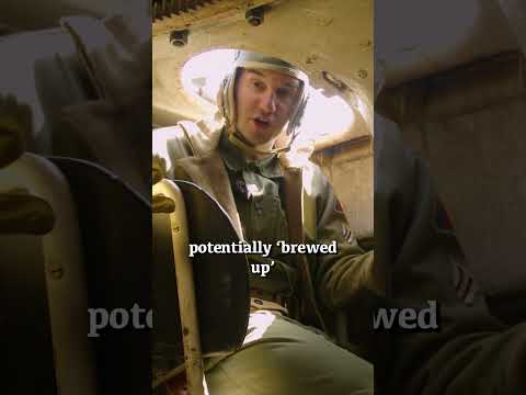 How You'd Escape From a Burning WW2 Tank