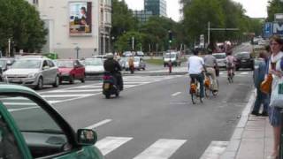 preview picture of video 'Cycling in Brussels Belgium'