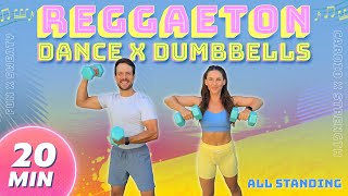 Download lagu Reggaeton Dance x Dumbbells Workout [Full Body Toning] mp3