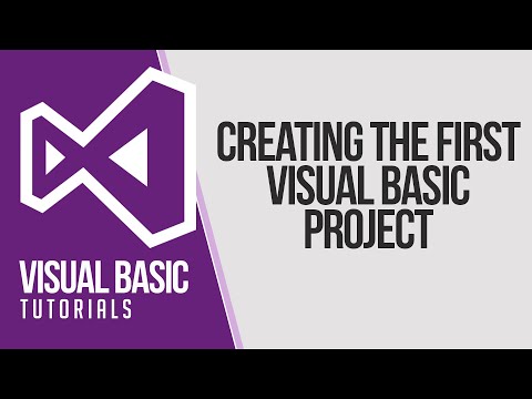 Vb Tutorials Creating New Program In Visual Basic
