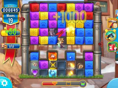 Pet Rescue Saga Level 3233 - NO BOOSTERS | SKILLGAMING ✔️