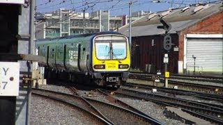 preview picture of video '29000 Class DMU Leaving Connolly Station'
