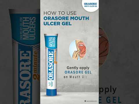 Ulcer Mouth Ulcer Gel for Adults (10g)