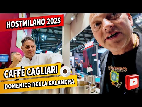 HostMilano 2025 - Cagliari Coffee - Domenico Della Salandra cooks risotto