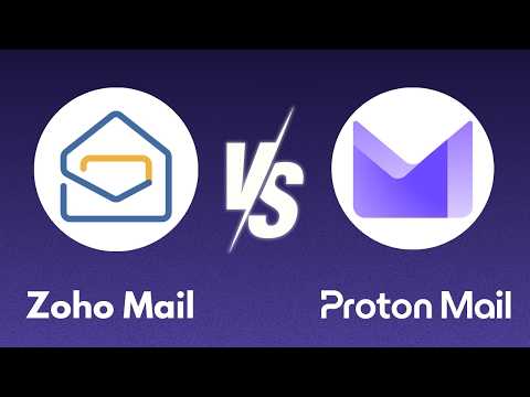 Best Email Service? | Zoho Mail vs Proton Mail