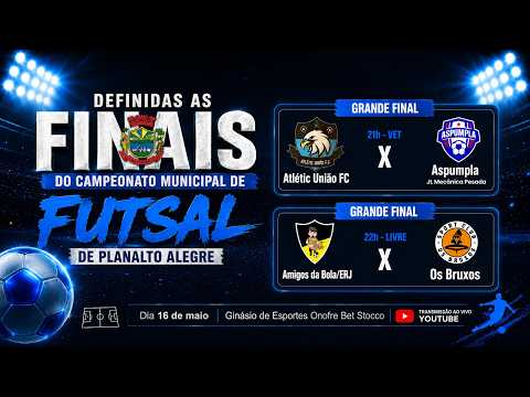 Finais Campeonato Municipal de Futsal 2026 Planalto Alegre