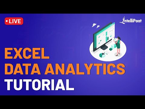 Excel For Data Analytics Tutorial | Data Analytics In Excel Full Course | Intellipaat