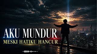 Download lagu AKU MUNDUR.. MESKI HATIKU HANCUR 💔 slow rock ballad indonesia mp3