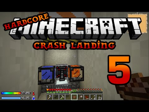 Iskall's Hardcore Minecraft Crash Landing 5 - Cobble for days!